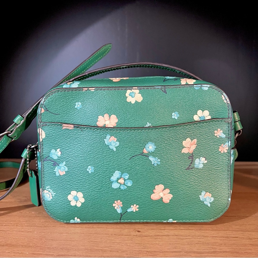 Coach Mini Camera Bag in Mystical Floral Print - Picture 4 of 7